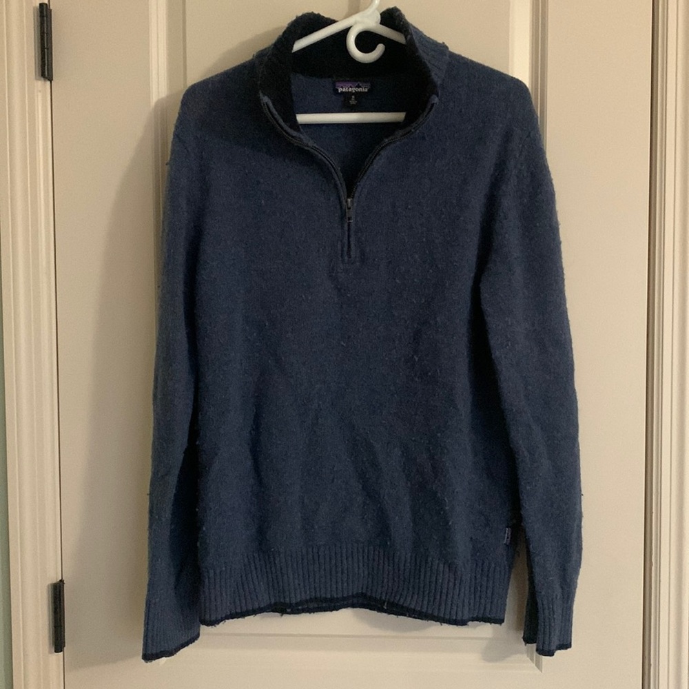 Patagonia Mens Quarter Zip Sweater